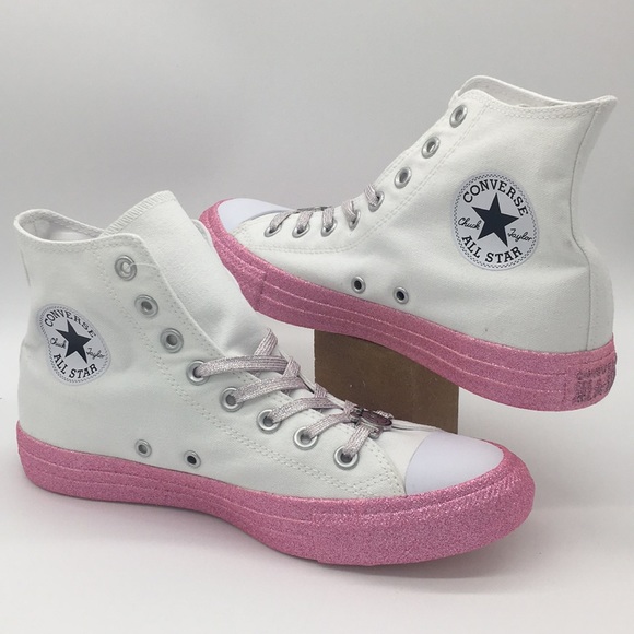 Converse CTAS Hi white/pink dogwood - Picture 5 of 8